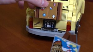 LEGO ФИАТ 500 и HARLEY DAVIDSON FAT BOY. Обзор МАШИНА И МОТОЦИКЛ ИЗ ЛЕГО