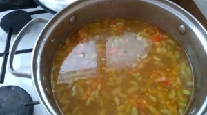 Рыбный суп " По-царски". Готовится очень быстро и вкусно.