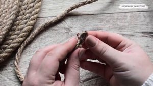 Джутовые подставки под горячее