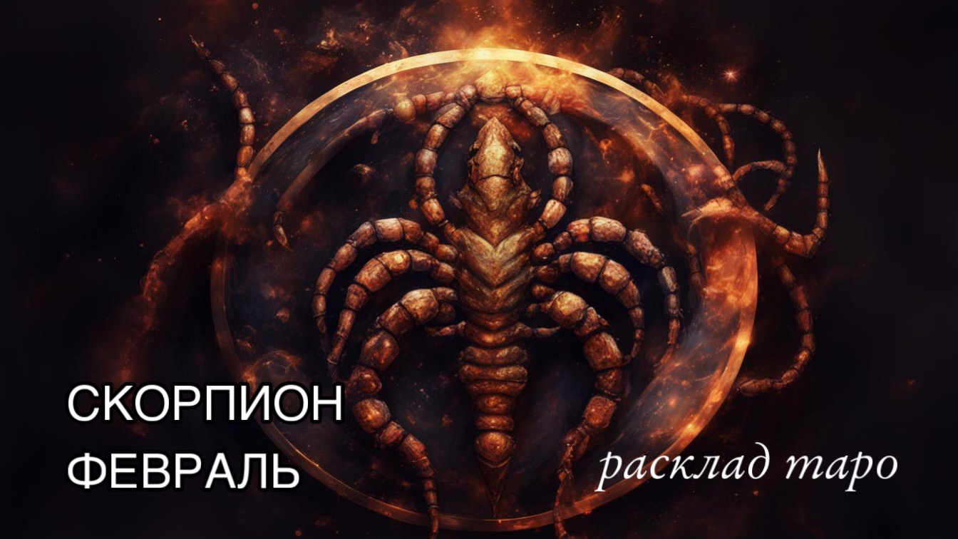 СКОРПИОН таро прогноз ФЕВРАЛЬ ♏️ таро расклад