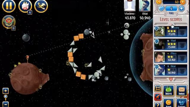 Angry Birds Star Wars Tatooine level 40 highscore 73870 смотреть онлайн