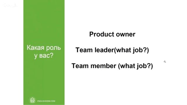 Вебинар | Английский для работы в команде смотреть онлайн