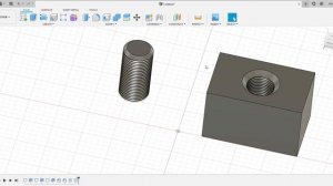 Fusion 360, объёмные фигуры, резьба, срезы, подготовка резьбы под печать на 3Д принтере
