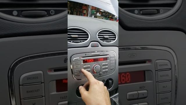 Rádio Ford Focus 2013 com code Bluetooth USB