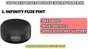 Top 5 Best Bluetooth Speakers Under ₹1000 on amazon | Boat , mivi