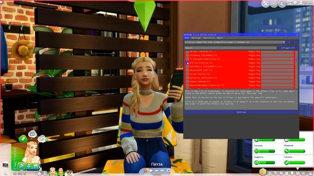 ReShade для Sims 4 | Как сделать картинку ярче и сочнее смотреть онлайн