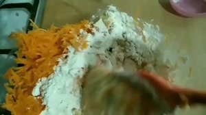 Оладьи из тыквы и овсяными хлопьями Так просто и вкусно