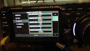 Yeasu FT-710 Transmit Audio settings