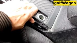 VW Golf 7 electronic handbrake button change