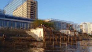 Новосибирск, прогулка по реке обь на моторной лодке