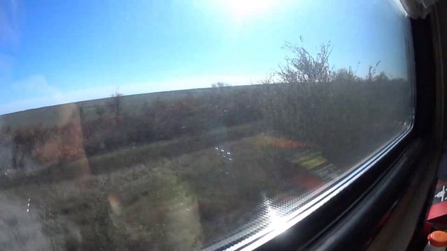 Поездка на поезде 354/Адлер-Пермь/дорога домой из Лазаревского/день 1й/октябрь 2022