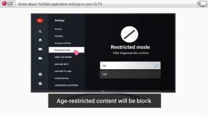 TV LG | Impostazioni e settaggi YouTube sulle Smart TV LG WebOS