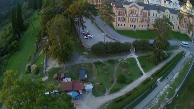 Новый Афон, съёмка с квадрокоптера. Абхазия 2021, страна души.
