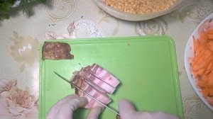 Обалденный гороховый суп с копчёной рулькой#гороховый_суп.