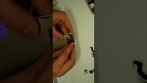 Замена шлейфа фронтальной камеры