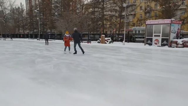 Открытие катка в Новосибирске смотреть онлайн