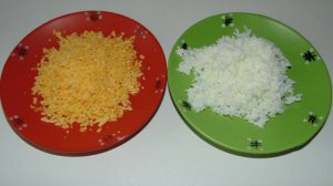 Слоеный салат Неженка