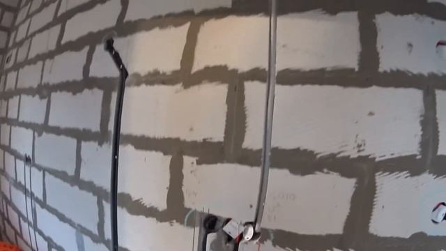 Электропроводка в газобетонном доме 160 м.кв.