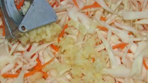 Маринованная капуста с хреном