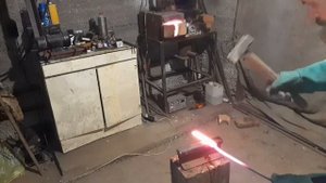 Якутский нож. Часть 1. Ковка. Yakut knife. #якутский нож