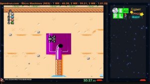 Speedrun - Micro Machines (NES) - 01.00.57 - CHALLENGE.Играет Gamer...