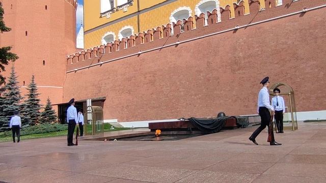 Почётный караул, смена караула, Александровский сад #Александровскийсад #сменапочётногокараула