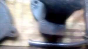 Советские слесарные тиски найденные в металлоломе