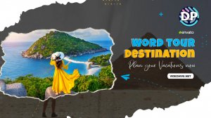 Слайд-шоу фотографии книга путешествий Travel Agency Book Ink Promo MOGRT