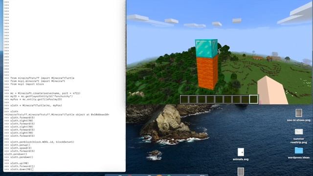 Lesson 2: Minecraft Turtle