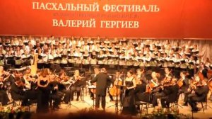 Сводный хор Брянской области. Дирижер Валерий Гергиев