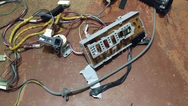 Ремонт модуля стиральной машины Samsung WF-1062 не включается|specremont.by