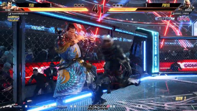T8 🔥 Pinya (#5 Ranked Raven) vs Yuu (Feng) 🔥 Tekken 8 High Level Gameplay смотреть онлайн