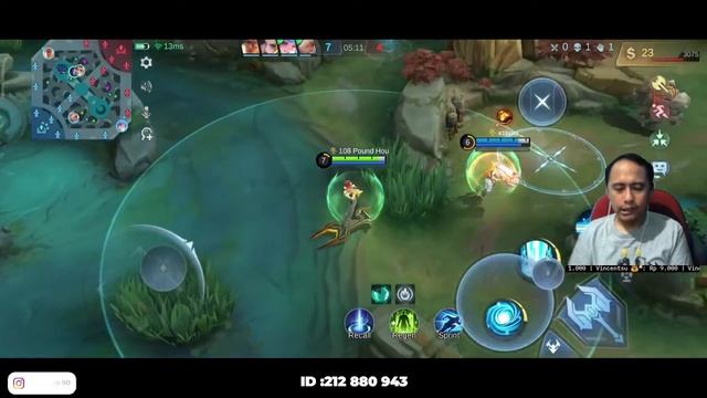 Streamer Insomnia - Live Mobile legends смотреть онлайн