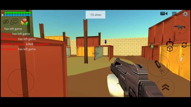 Геймплей чикен ган / Game play Chicken gun / battle Royal Pvp / смотреть онлайн