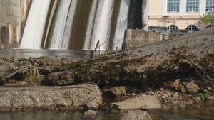 Широковская ГЭС и водохранилище