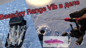 Ловим небольшого размера судака зимой на Bassday Range Vib в -36