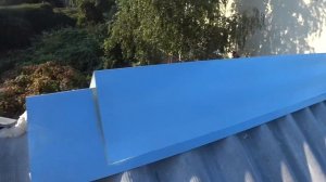 Конёк на шиферную крышу.