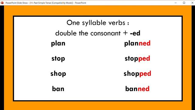 February Observation Video - Past Simple Tense смотреть онлайн
