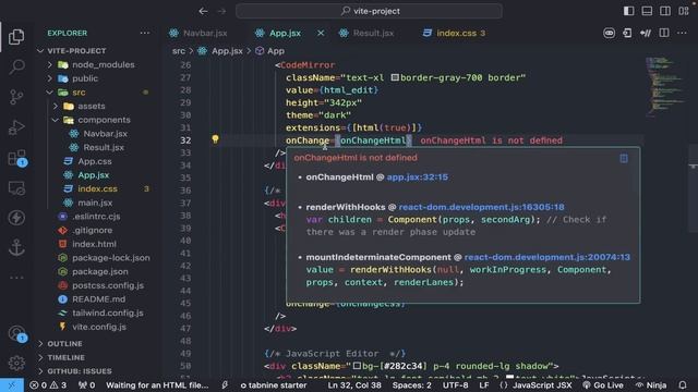 ??? CodePen Clone with Reactjs | Codepen Editor | React Projects For Beginners