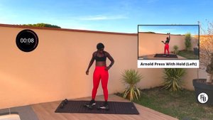 10 MIN TONED ARMS WORKOUT WITH DUMBBELLS | With Dumbbells (biceps, triceps and shoulders)