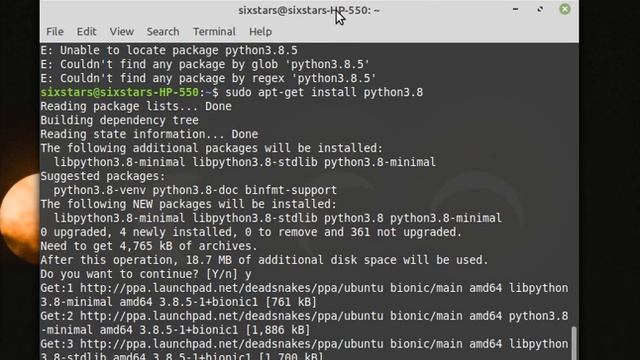 How to install Python on Linux | install python Ubuntu, Linux mint 64b | install python3.8.5 versio
