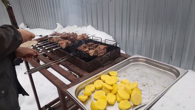 Новогодний шашлык//Погода в Калужской области//31.12.2022 смотреть онлайн