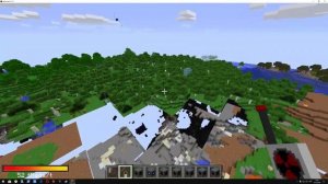 Nuclear Explosions in Minecraft(Mod Thrinity - addon for NuclearCraft)