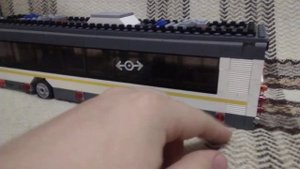 LEGO МОСКОВСКИЙ ТРАНСПОРТ #6 АВТОБУС ЛИАЗ 5292.60 60-02 МОСТРАНСАВТО (#205)