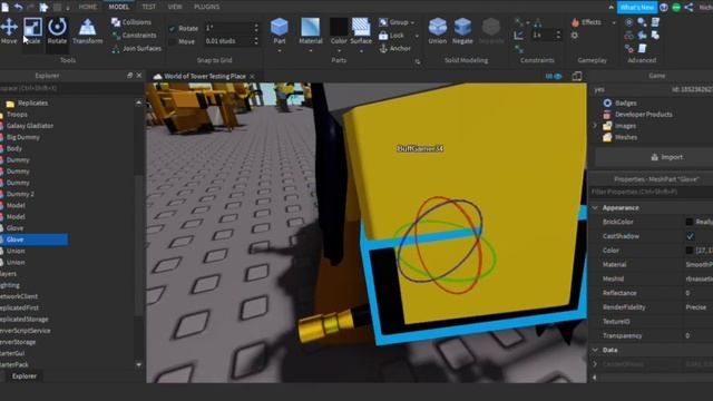 Galaxy Gladiator Concept - Roblox Studio смотреть онлайн