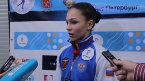 Станислава Константинова, интервью после ПП. Первенство России 2017