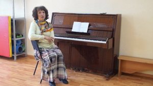 Онлайн видео урок по вокалу  песня "Зашло  солнце за оконце" от рук. Разводовой Л.И.