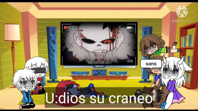 pasado Undertale reacciona a horrortale sans смотреть онлайн