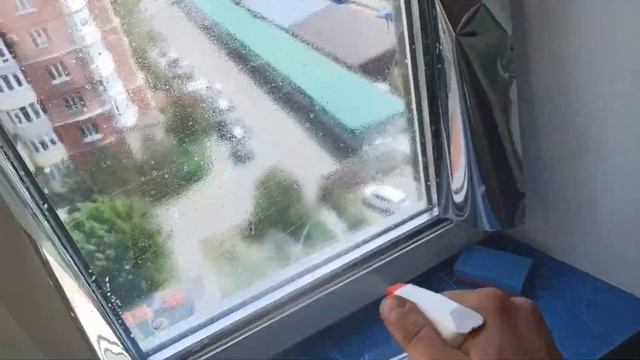 Тонировка пластиковых окон своими руками автомобильной тонировкой. Зеркальная тонировка. смотреть онлайн