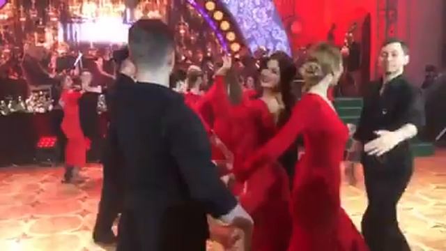 Танго. Показательный номер. Венский бал в Киеве 2019 смотреть онлайн